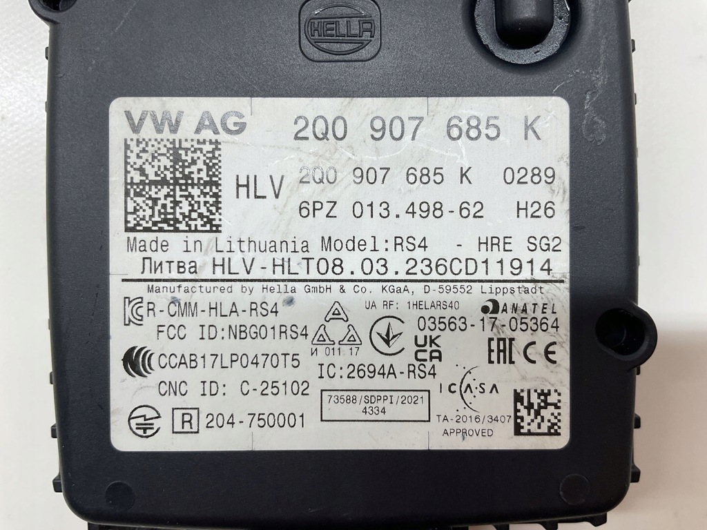 фото №7, Audi q4 e-tron левый датчик поперечина движения 2q0907685k