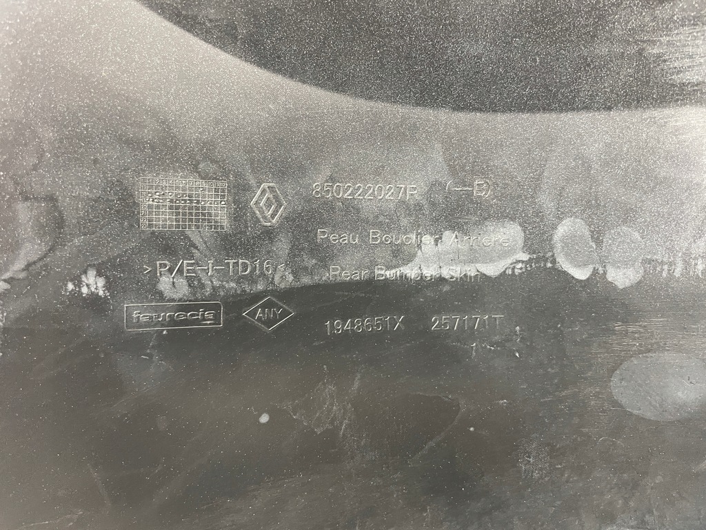 фото №11, Dacia duster 2 ii 2017-2021 бампер задня 850222027r