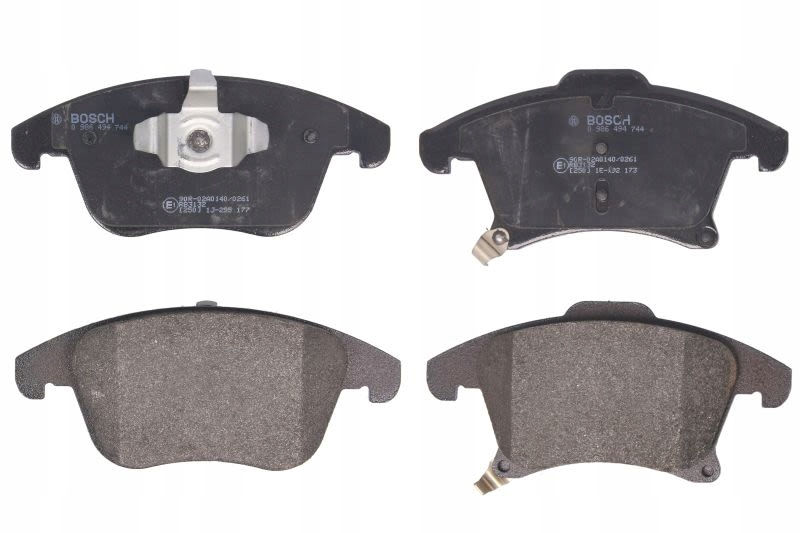 Купити Bosch 986 494 744 набір гальмівних колодок гальмівних,