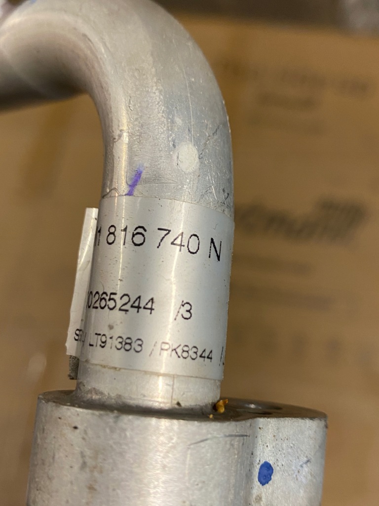 фото №7, Porsche cayenne iii 9y 9y0 audi q7 q8 трубка шланг кондиционера 4m1816740n