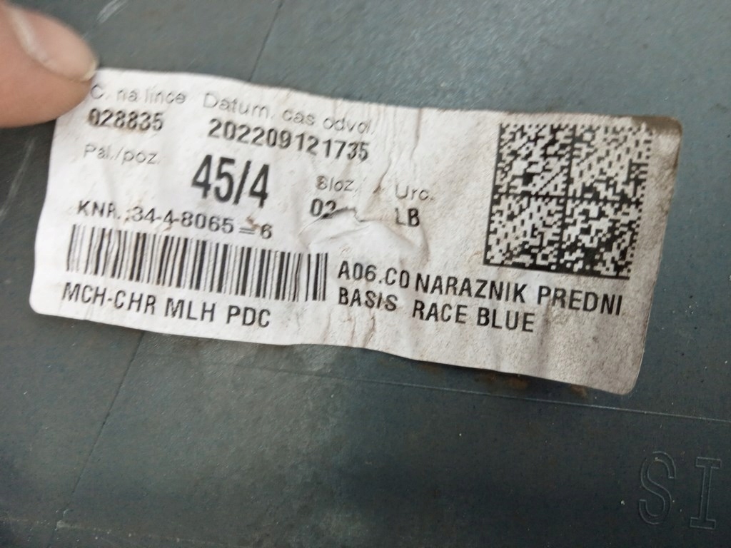 фото №12, Skoda fabia iii lift 6v0 2018-21r.- бампер перед 6v0807221f