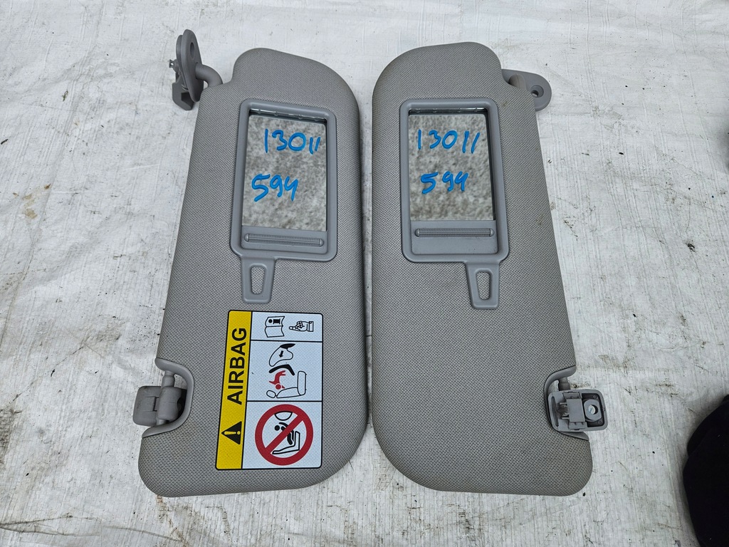 фото №1, Hyundai i30 ii 2 12- защита солнечная солцезащитный козырёк комплект