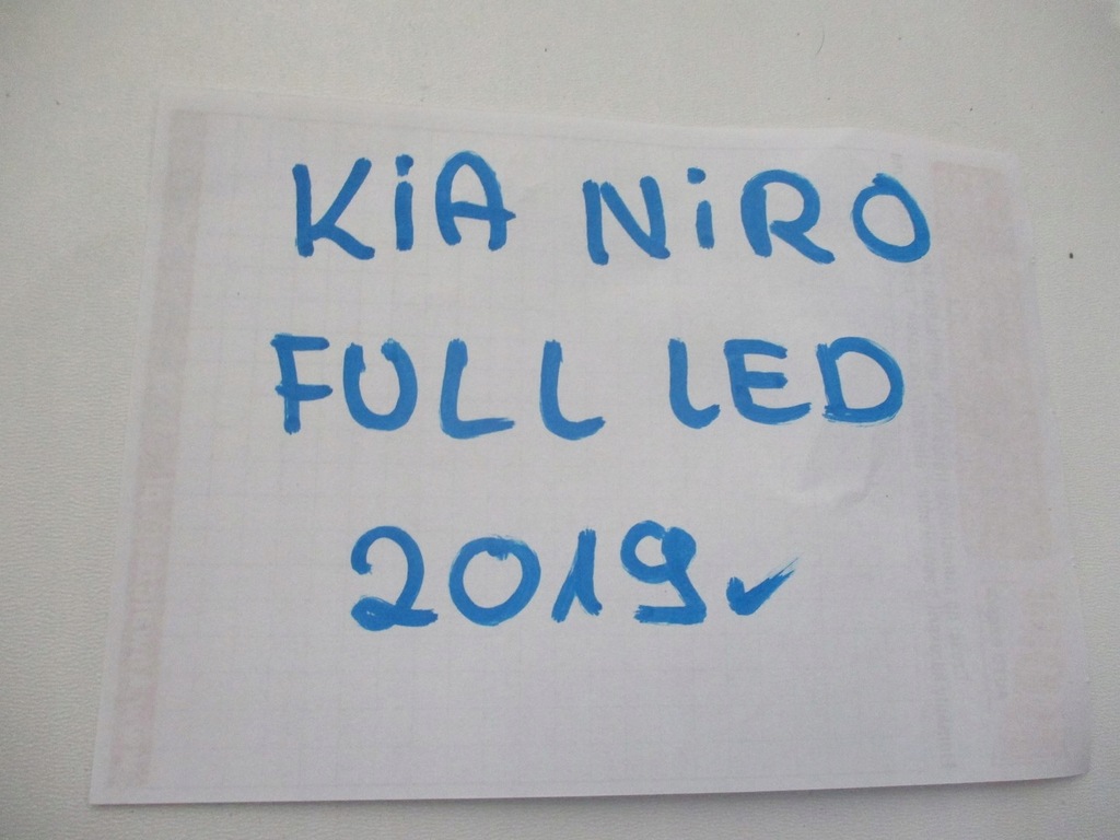 фото №8, Лампа kia niro full led 19r права