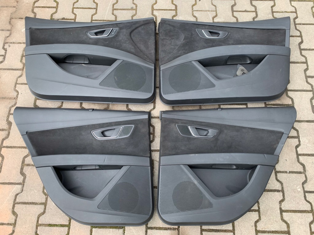 фото №8, Seat leon iii kombi сидіння заднє сидіння обшивки шкіра алькантара europa