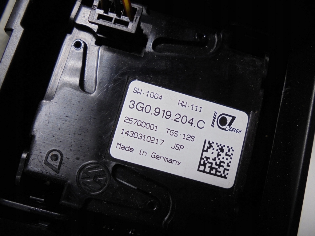 фото №11, Решітка обдув середня dekor годинник vw passat b8 3g1857083 3g0971459