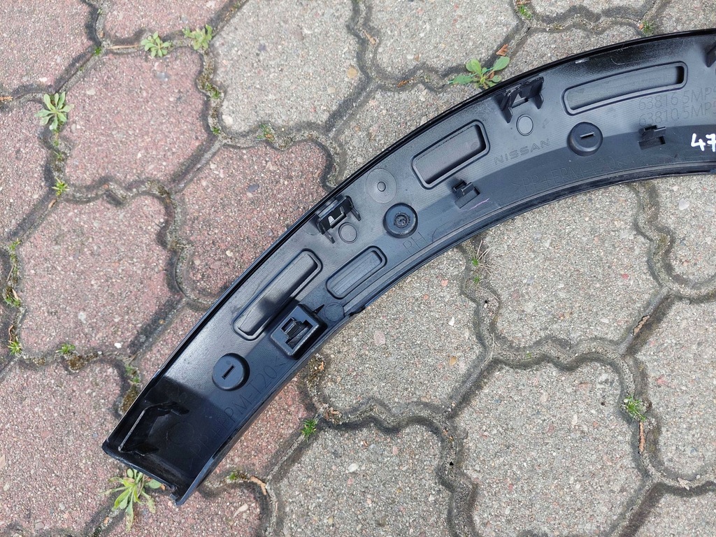 фото №9, Nissan ariya 2023 молдинг крыла накладка правый перед 638125mp5a