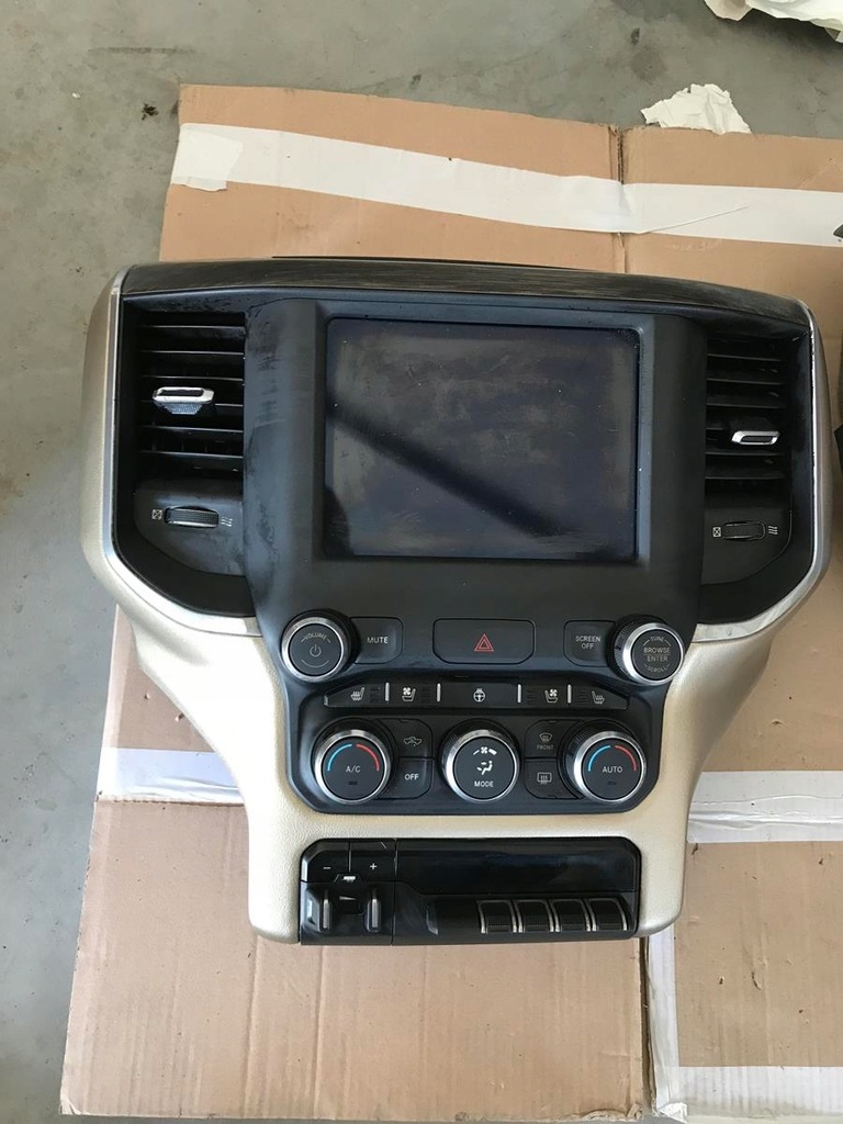 фото №2, Dodge ram 2019-2022 радіо навігація lcd монітор