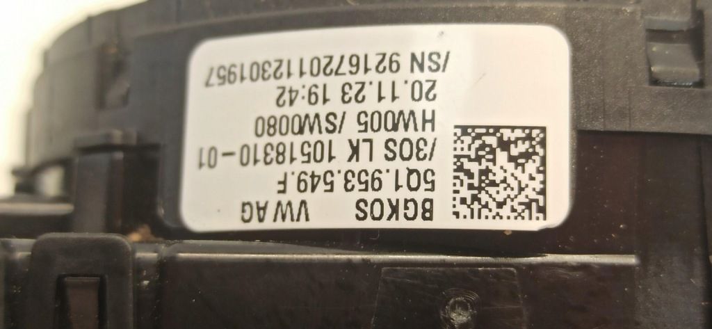 фото №7, Vw golf viii 8 hb перемикачі стрічка 5q1953507ga 5q1953549f