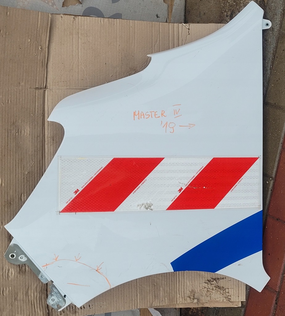 фото №1, Renault master lift 19-22 крыло левый