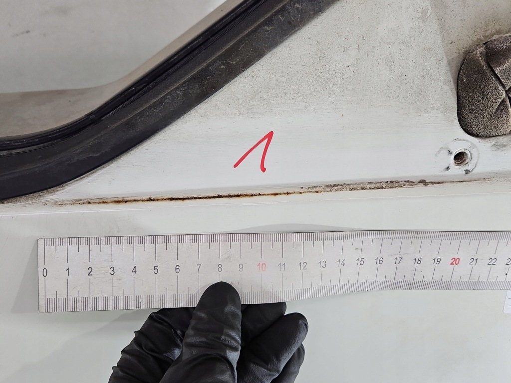 фото №3, Дверь перед правое vw transporter t4 белый