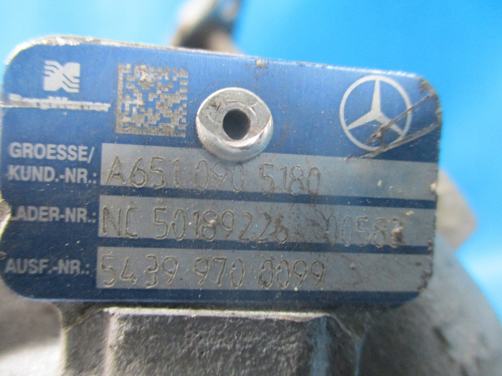 фото №6, Турбина турбонагнетатель mercedes w212a6510905180