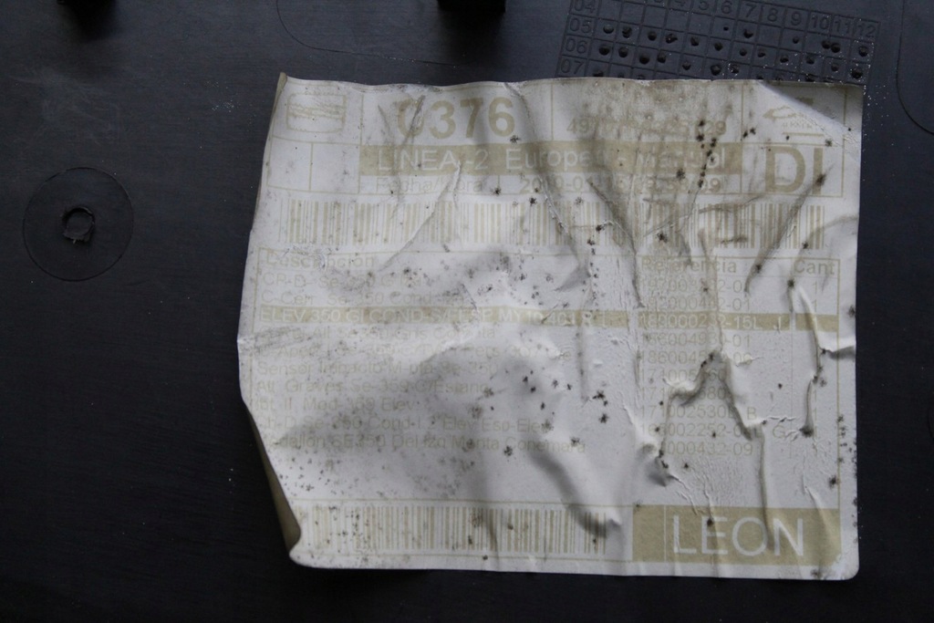 фото №9, Оббивка двері лівий перед leon ii fl 1p0867113