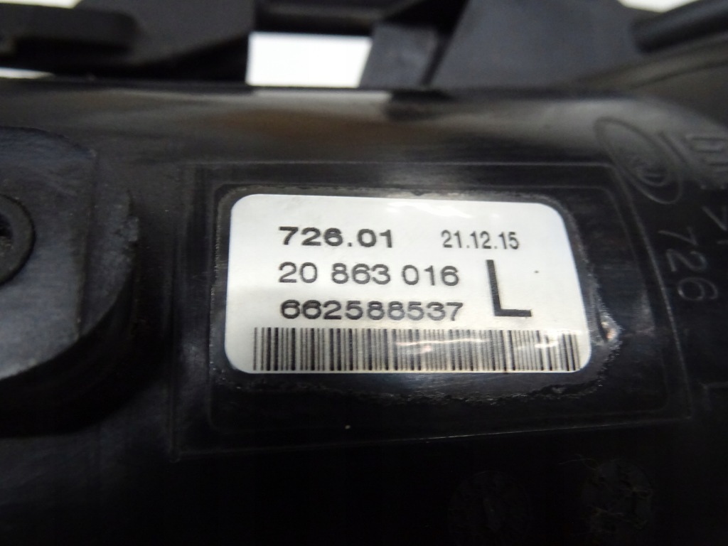 фото №8, Opel zafira c решітка бампера протитуманна фара лівий