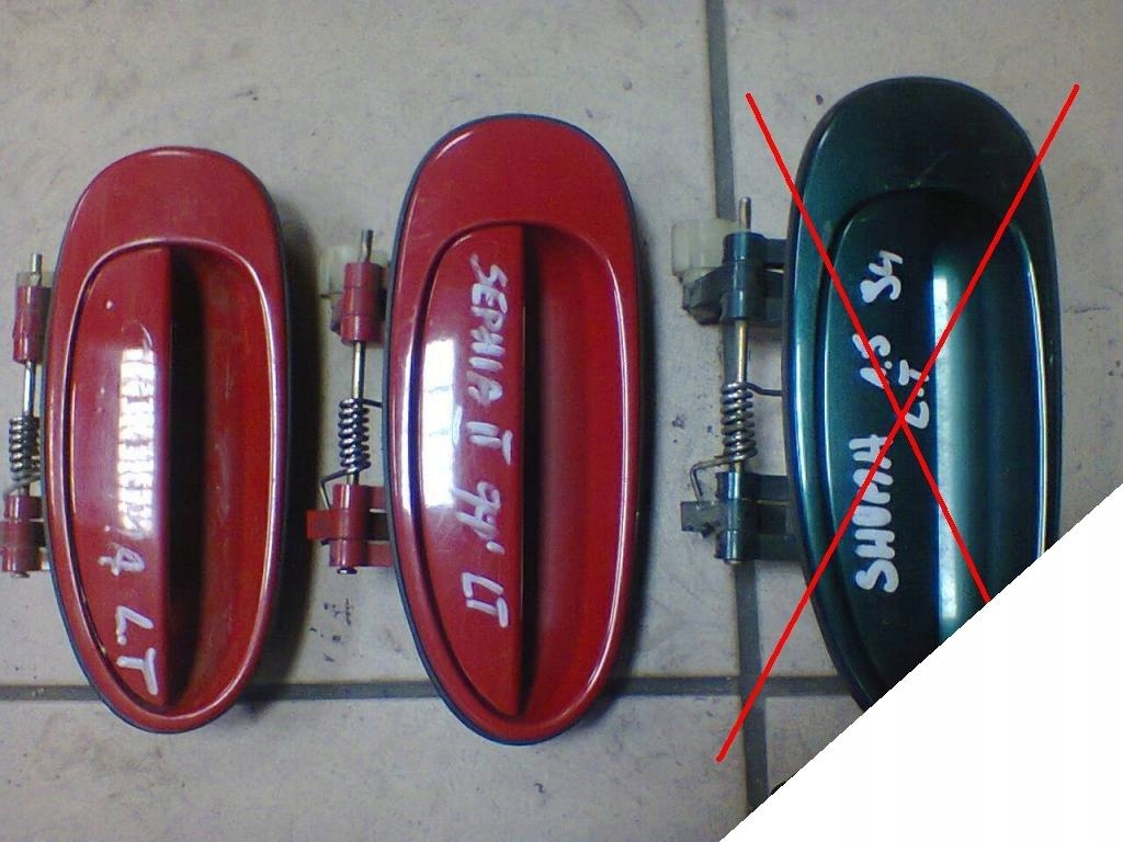 фото №1, Kia shuma i sephia ii 97-01 ручка ліва задня задня