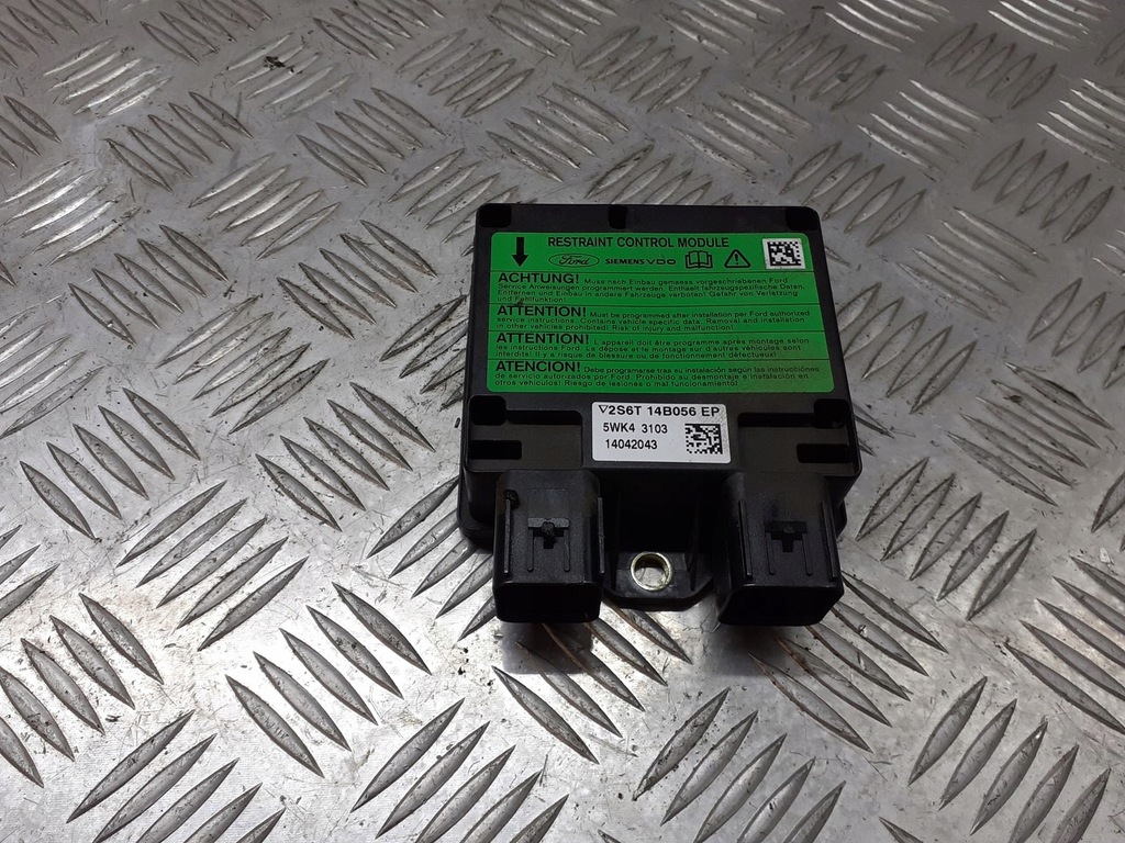 фото №1, Модуль подушка безпеки ford fiesta mk6 2s6t14b056