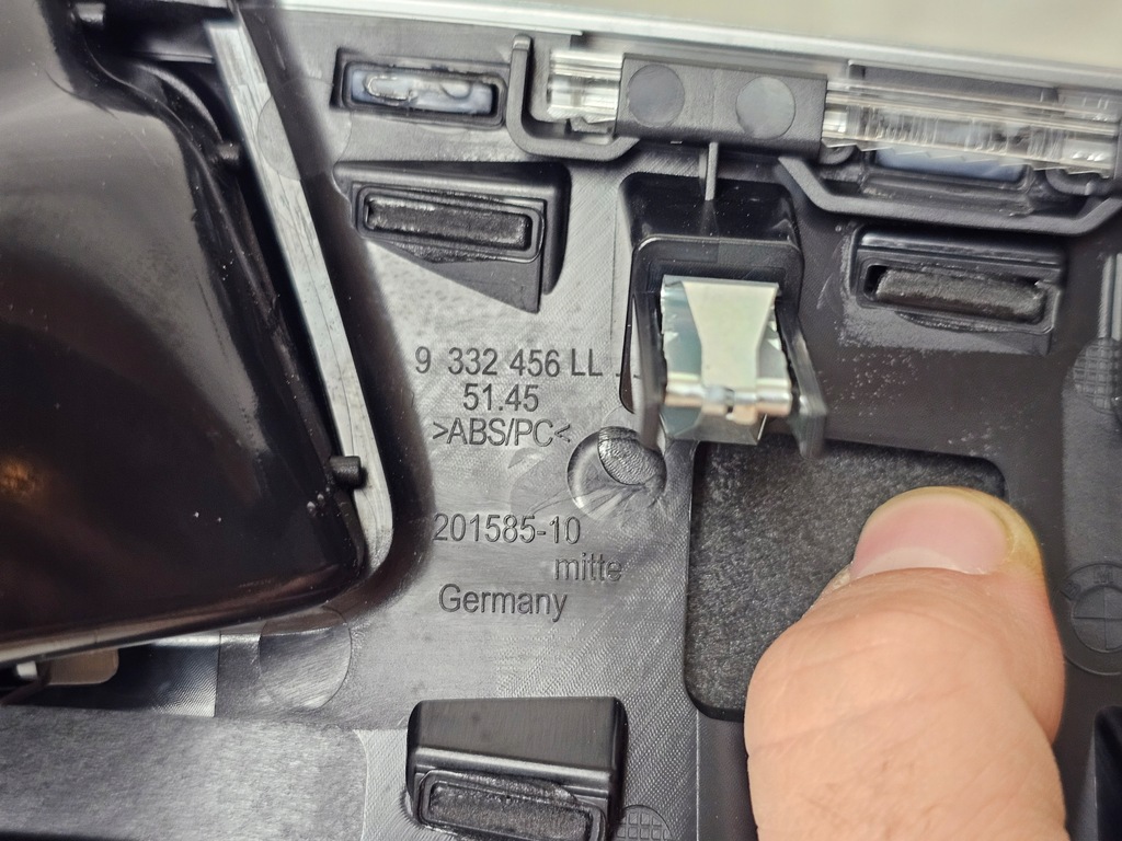 фото №12, Защита dekor молдинг консоли панели решётка обдув led bmw f48 f39 x1 x2