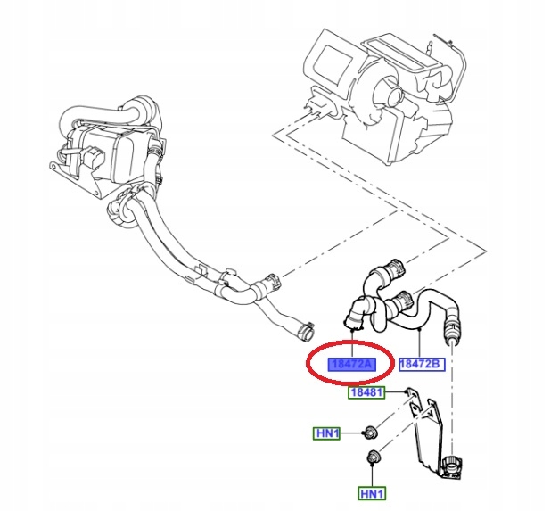 фото №12, Шланг обігрівача ford mondeo mk4 s-max galaxy