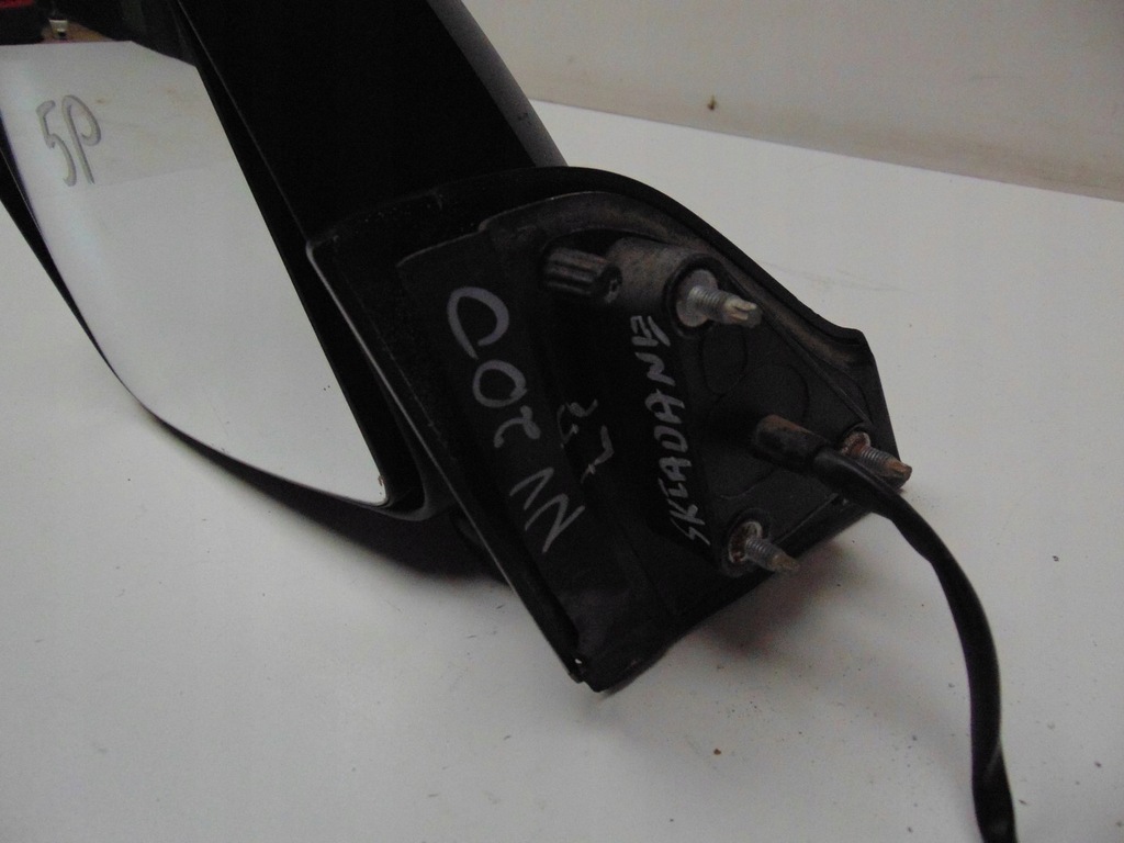 фото №11, Дзеркало ліва nissan nv200 складний 5 pin europa