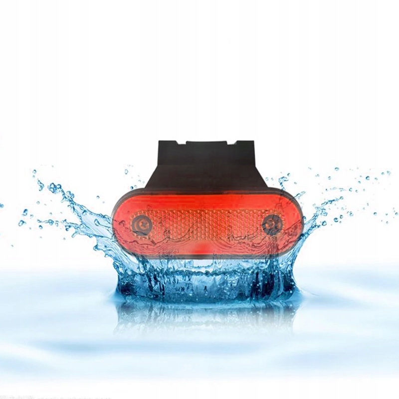 фото №6, 10x лампа габаритна габаритний ліхтар діодна led габаритні вогні 2 led