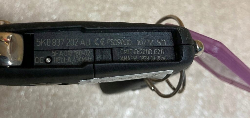 фото №10, Vw beetle 5c ключи замок зажигания замок 5k0837202ad