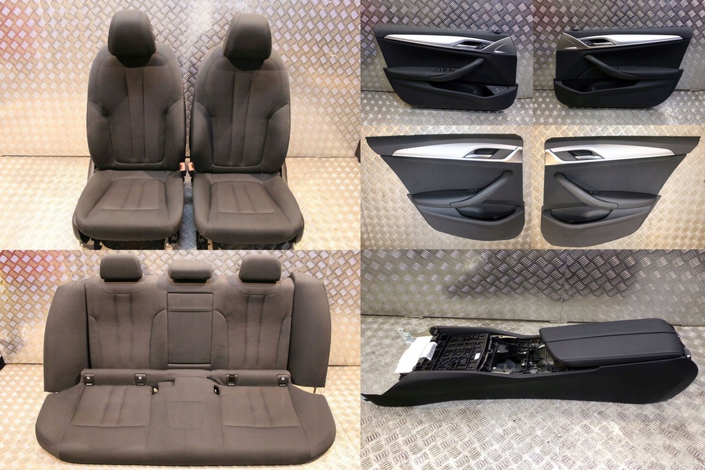 фото №1, Bmw 5 g30 обивка сиденья заднее сиденье обшивки материал