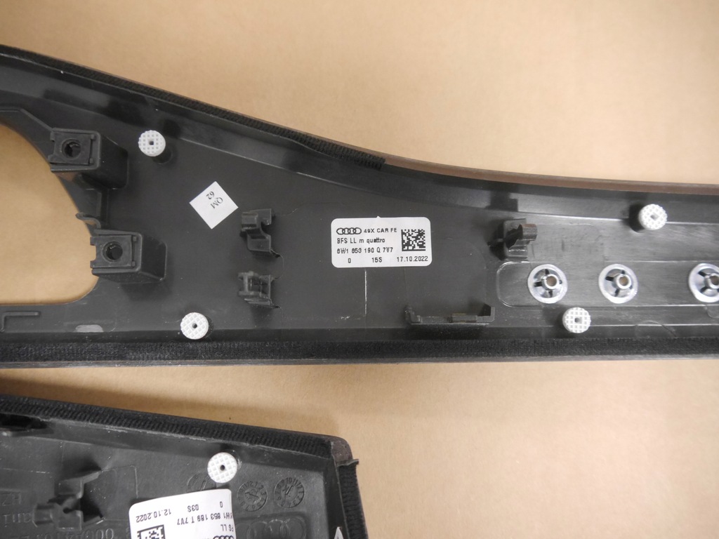 фото №9, Audi a4 a5 8w накладки декоративные декоры карбон