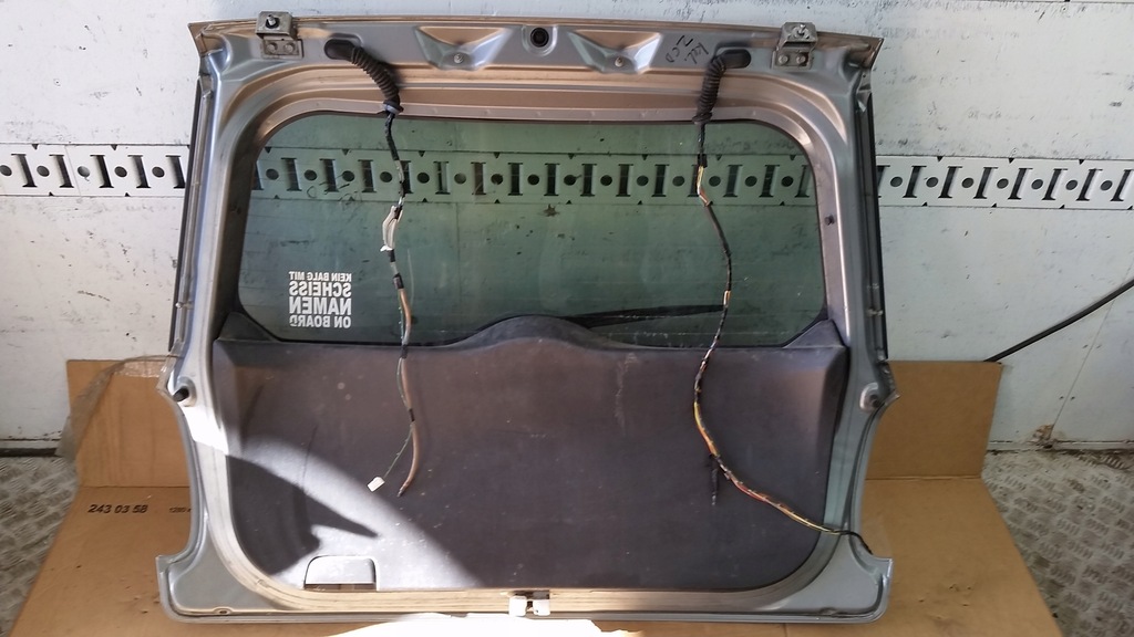 фото №10, Крышка багажника багажника задняя задняя fiat sedici kod zcd