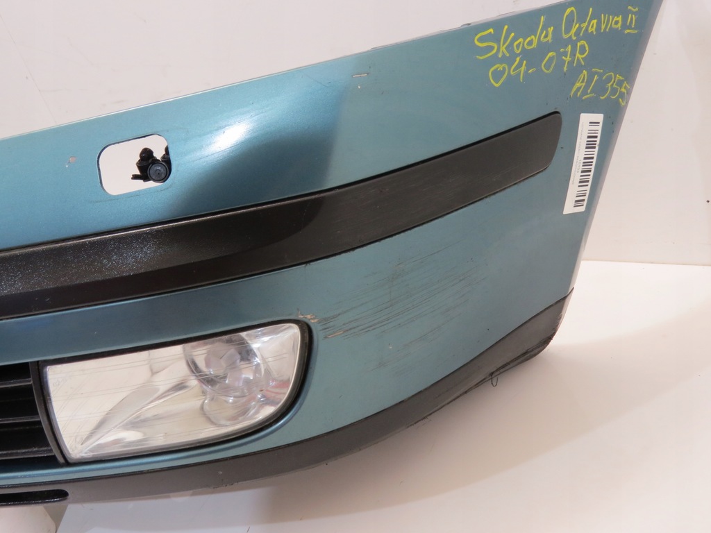 фото №9, Бампер перед передній skoda octavia ii 04-07r омивачі