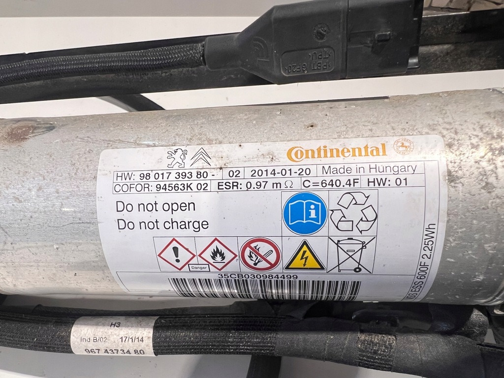 фото №4, Peugeot 208 1.6 ehdi модуль запуск стоп 9801739380