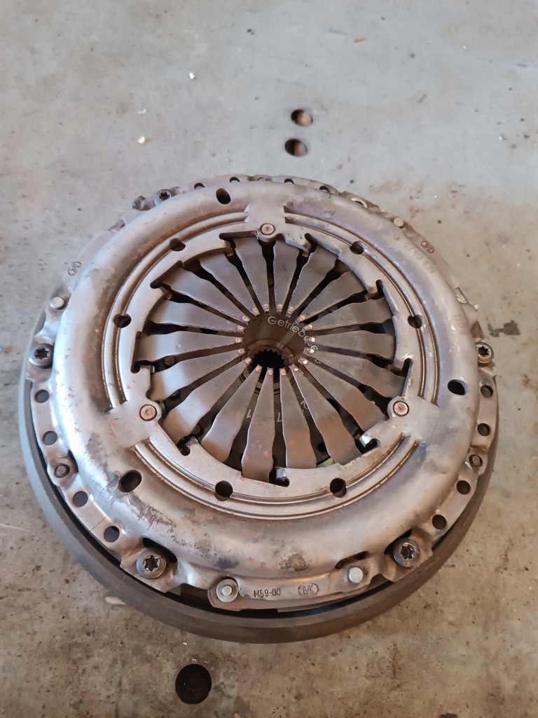 фото №5, Citroen c4 cactus зчеплення 1,2 колесо двомасовий диск комплект thp