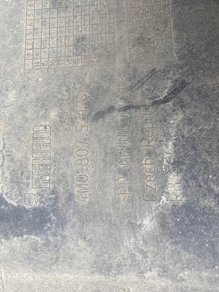 Бампер задняя задний audi q7 4m0 2 ii s-line диффузор Киев