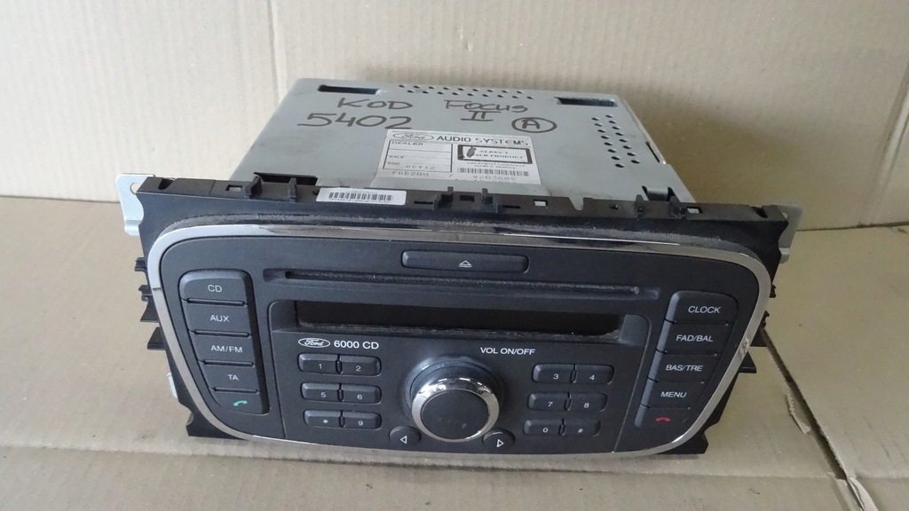 фото №2, Focus 2 ii радио 7m5t18c815ba