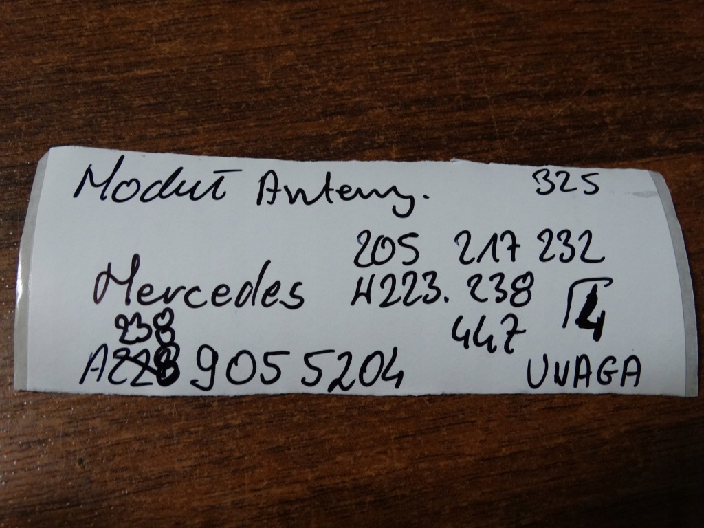 фото №3, Ideal модуль антенны mercedes w205 w223 w217 w232 1