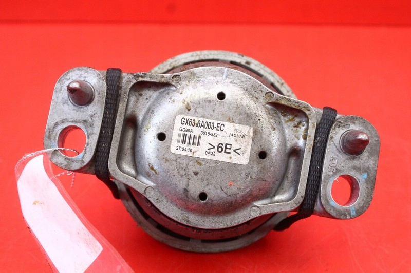 фото №6, Подушка кронштейн двигуна ліва gx63-6a003-ec 306ps jaguar xe 3.0 v6 340 km 4x4