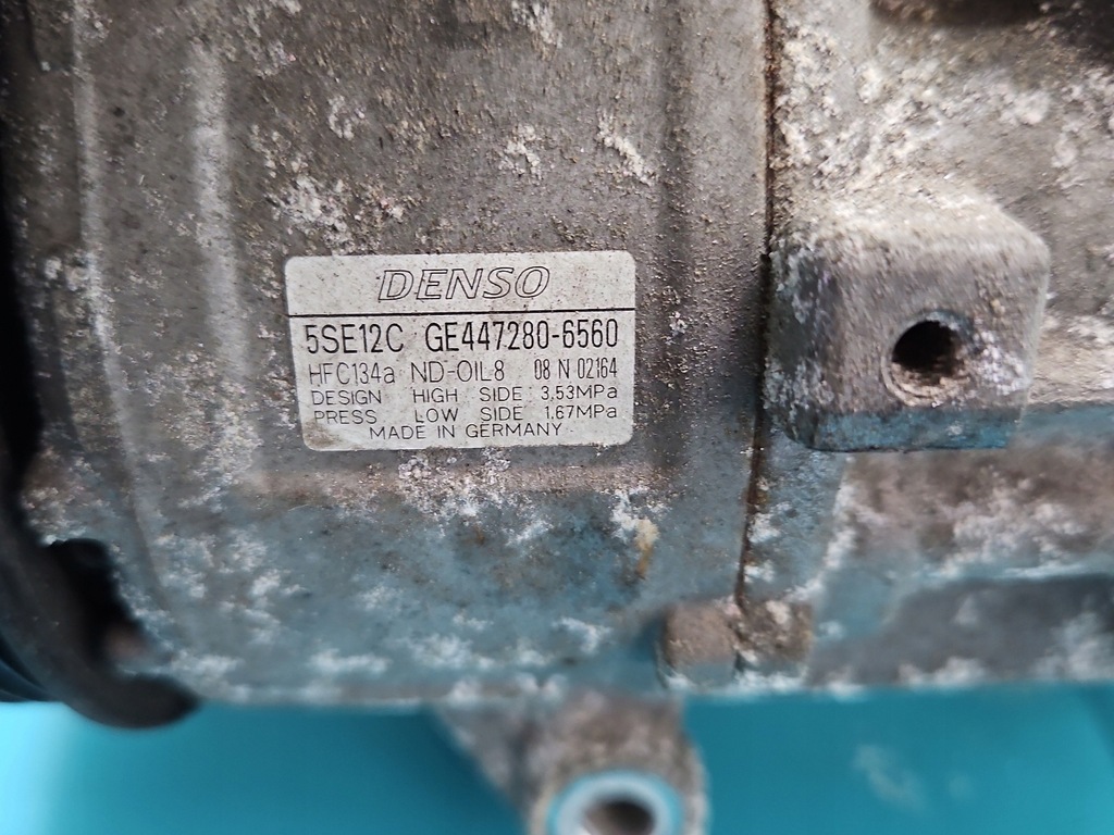 фото №6, Компрессор кондиционера toyota verso 09-18