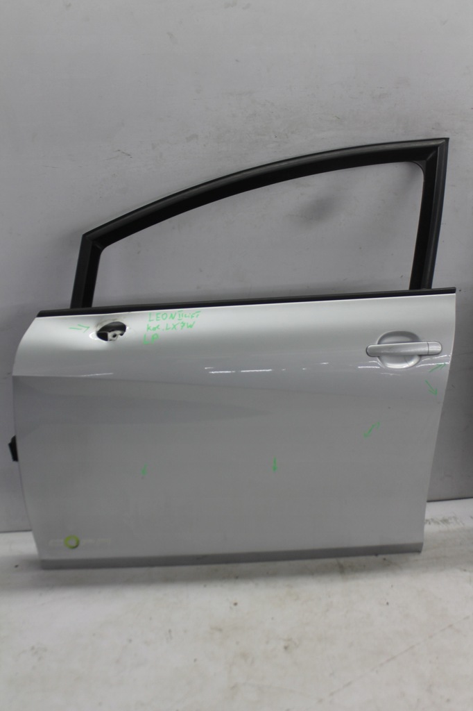 фото №1, Дверь левый перед seat leon ii lift lx7w 09-12