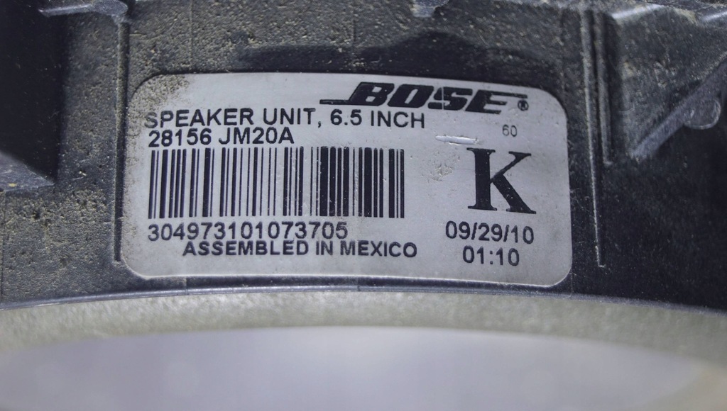 фото №10, Динамик дверь nissan x-trail t31 bose 28156jm20a gs285