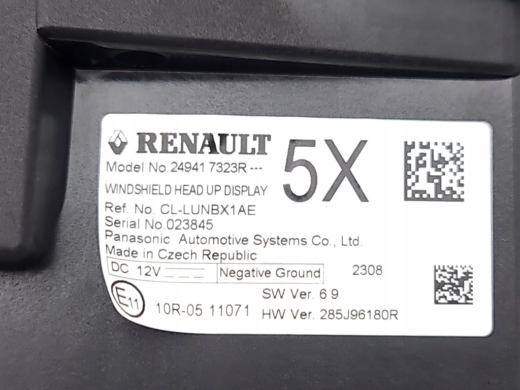 фото №9, Renault austral 2023 екран hud дисплей 249417323r