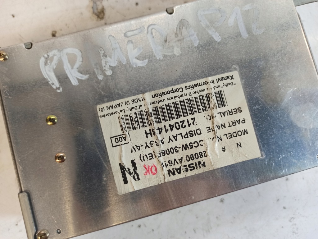 фото №10, Nissan primera p12 дисплей 28090av616 21204143h