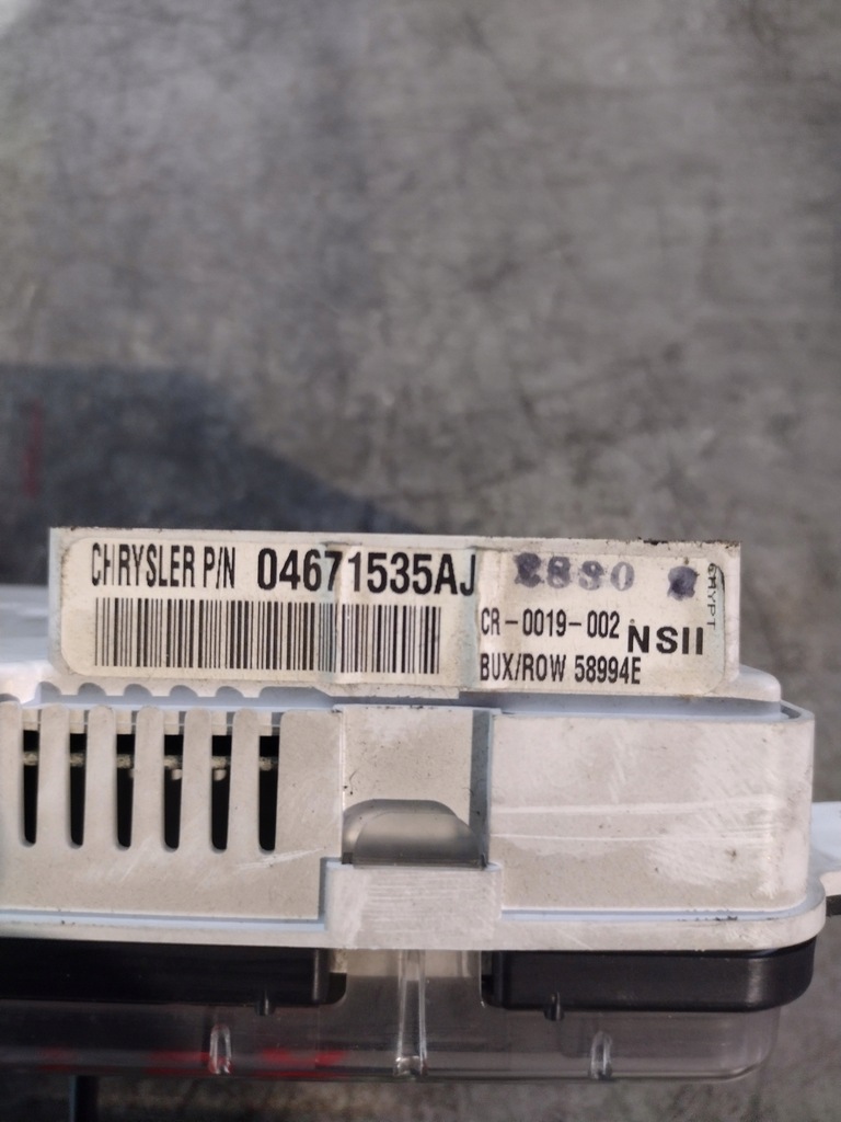 фото №8, Лічильник 04671535aj chrysler pt cruiser