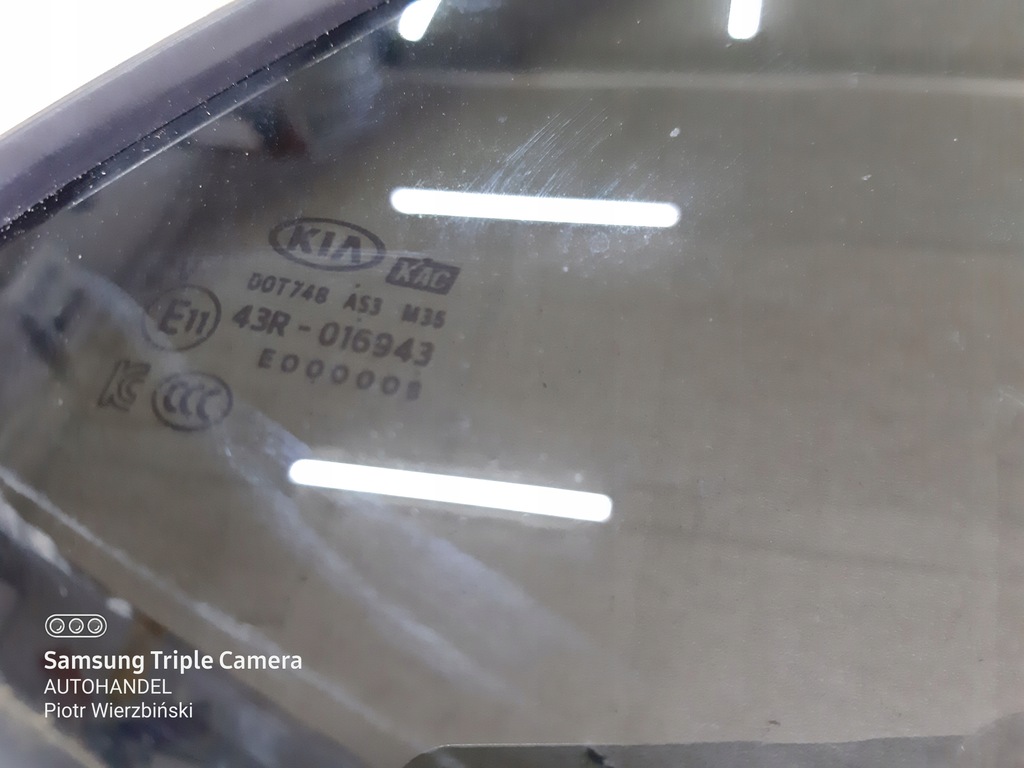 фото №4, Скло задня права kia picanto iii 18r.