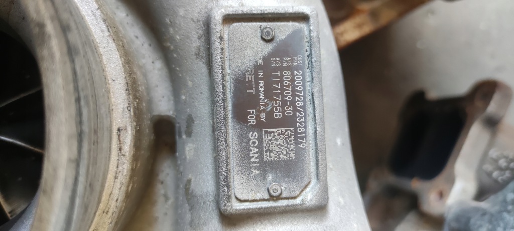 Турбіна турбонагнітач scania xpi euro 6 2009728 Оригінал