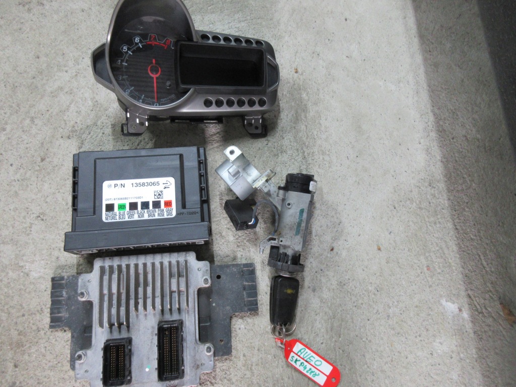 фото №1, Chevrolet aveo t300 1.4 бортовий комп'ютер 12645482