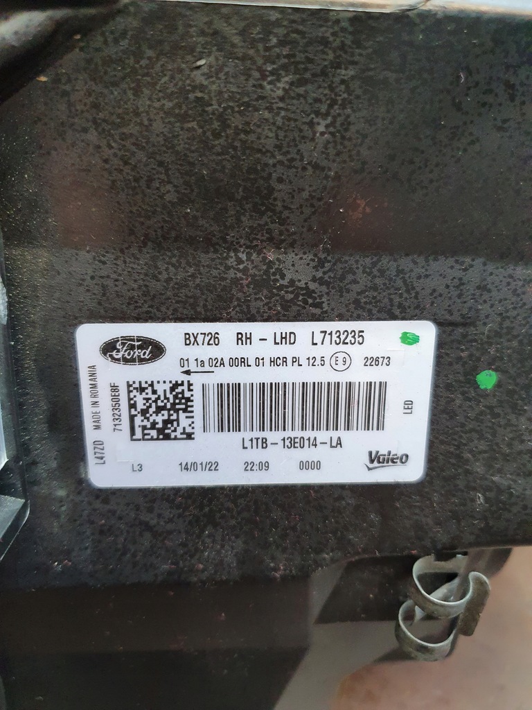 фото №11, Лампа перед права full led ford puma 2019-