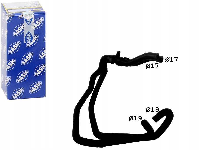 Купити Sas3404089 шланг радіатора води renault master 1