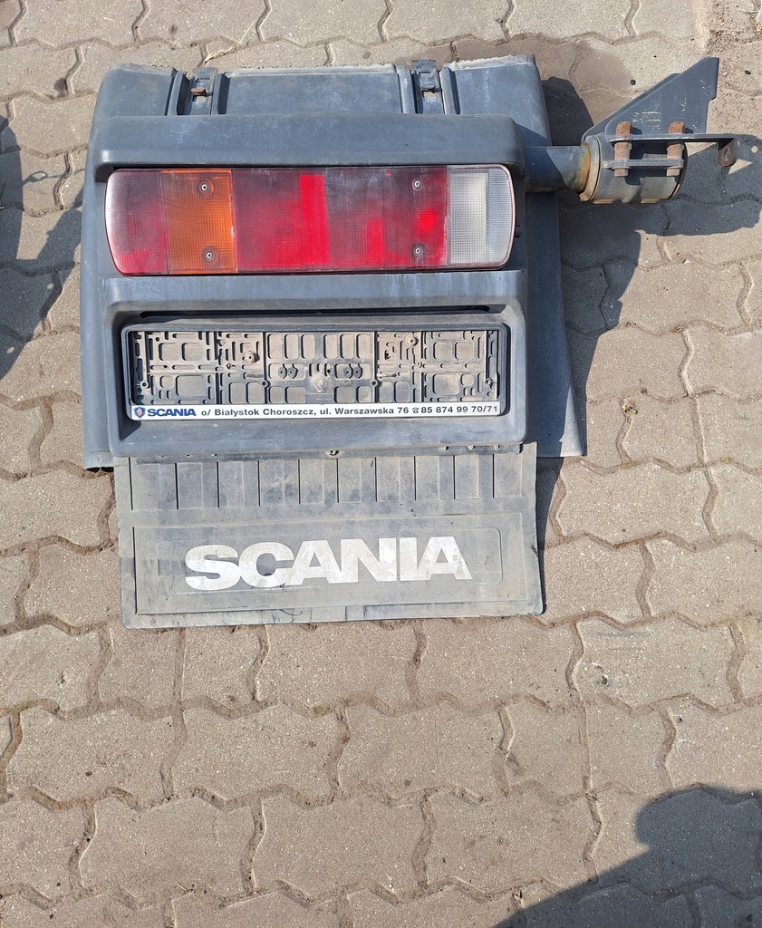 фото №2, Підкрилок ліва задні повний scania r g p