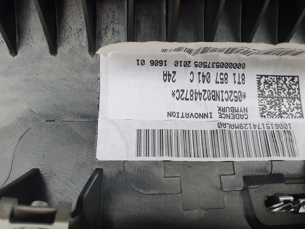 фото №9, Audi a5 8t 07- приборная панель приборная приборная панель консоль демонтаж оригинал