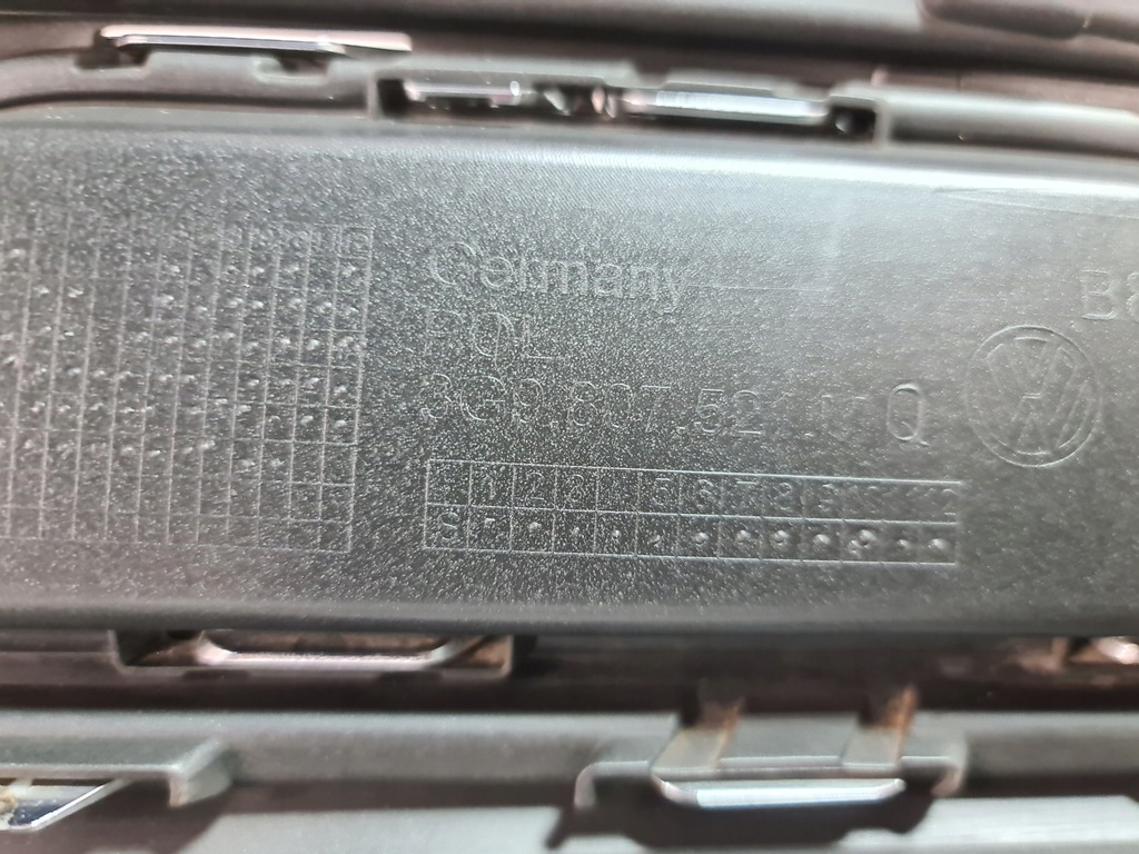 фото №14, Vw passat b8 lift alltrack спойлер накладка бампера задня задня 3g9807521m