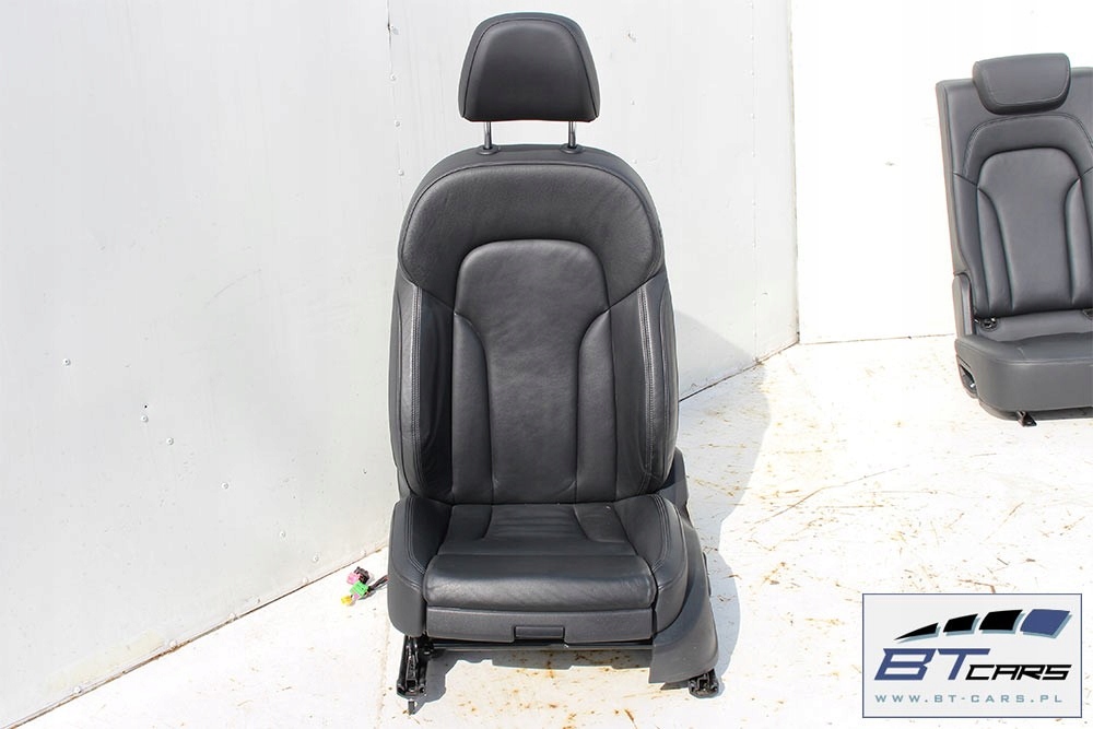 фото №6, Audi q5 сиденья комплект сидений сидений сиденья сиденье обивка 8r кожа ko