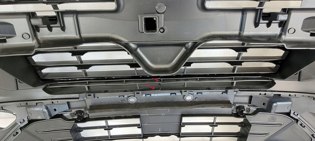 фото №14, Бампер перед решётка радиатора усилитель решетка ford transit custom lift 2017-